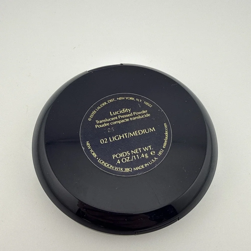 Estée Lauder Lucidity ‎ Gold Powder Compact - Empty